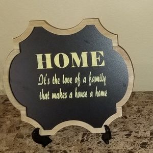 Wood/Chalk Plaques